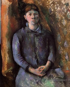  adam tableaux - Portrait de Madame Cézanne Paul Cézanne